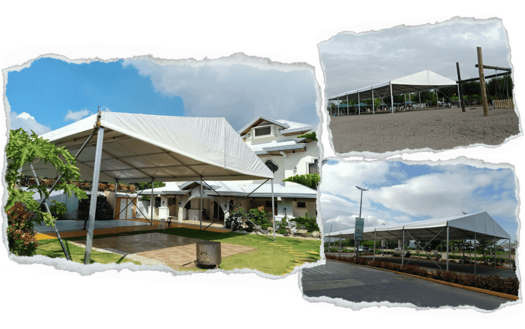 12m x 30m White Aluminum Tent