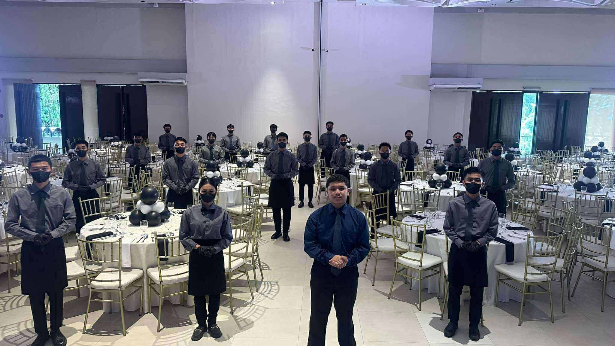 Manang A catering event set