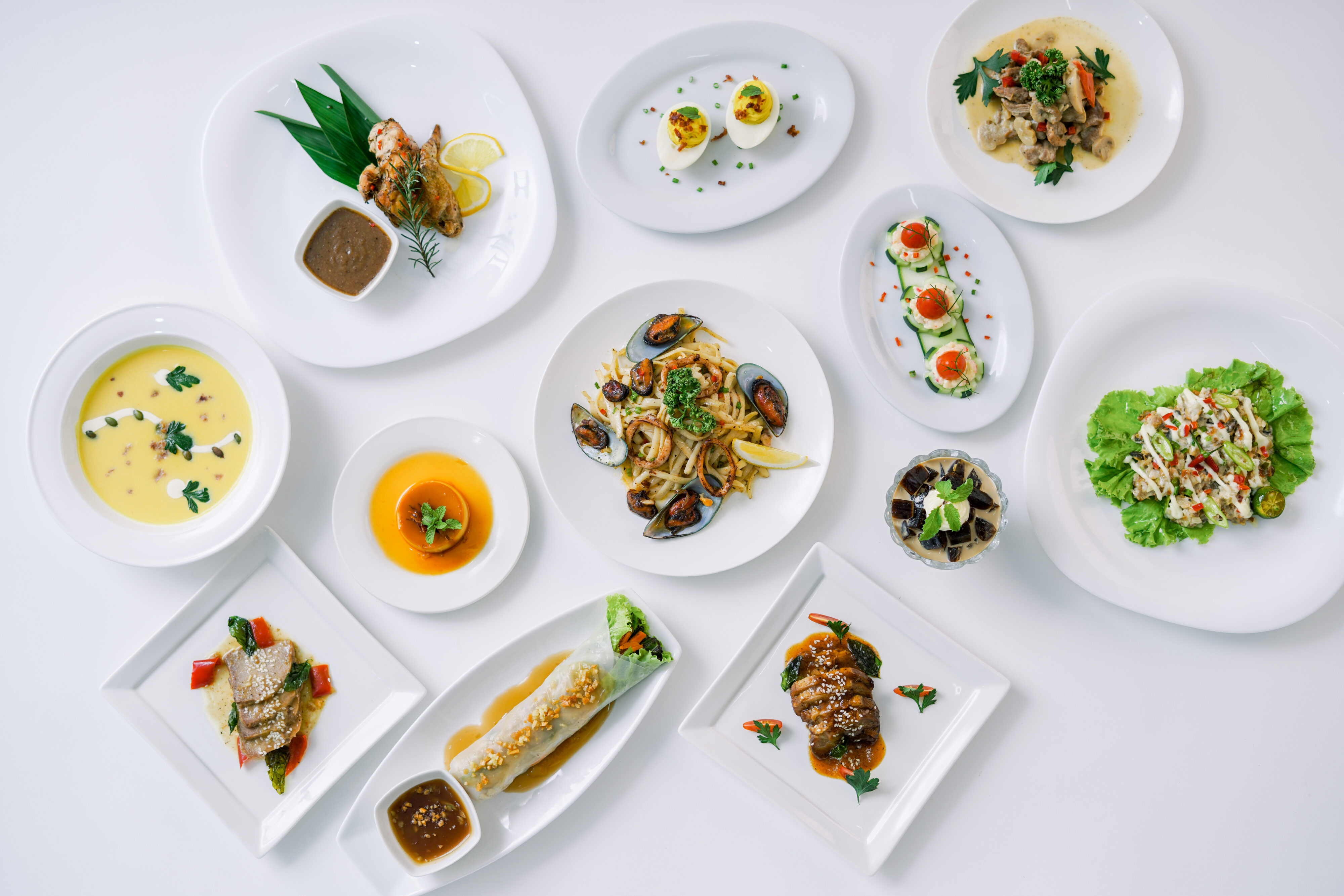 Manang A Food Setup